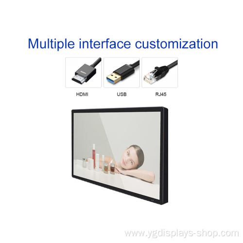 Restaurant 43 inch Indoor Wall Mounted LCD signage